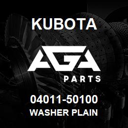 04011-50100 Kubota WASHER PLAIN | AGA Parts