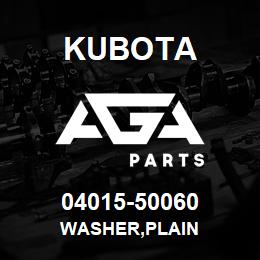 04015-50060 Kubota WASHER,PLAIN | AGA Parts