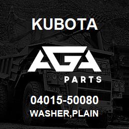 04015-50080 Kubota WASHER,PLAIN | AGA Parts