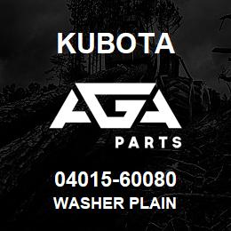 04015-60080 Kubota WASHER PLAIN | AGA Parts