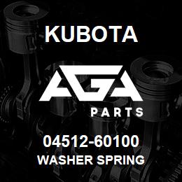 04512-60100 Kubota WASHER SPRING | AGA Parts