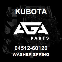 04512-60120 Kubota WASHER SPRING | AGA Parts