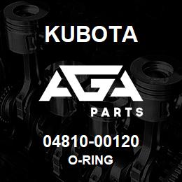 04810-00120 Kubota O-RING | AGA Parts