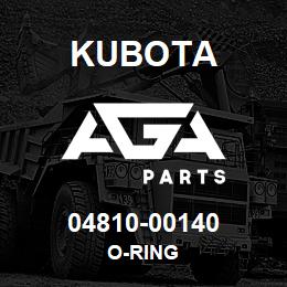 04810-00140 Kubota O-RING | AGA Parts