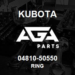 04810-50550 Kubota RING | AGA Parts