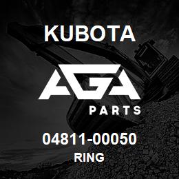 04811-00050 Kubota RING | AGA Parts