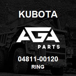 04811-00120 Kubota RING | AGA Parts