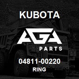 04811-00220 Kubota RING | AGA Parts
