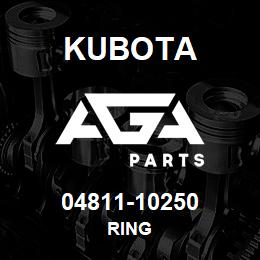 04811-10250 Kubota RING | AGA Parts