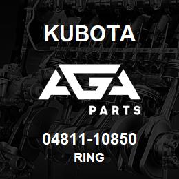04811-10850 Kubota RING | AGA Parts