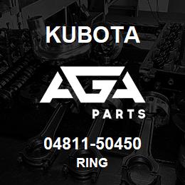04811-50450 Kubota RING | AGA Parts
