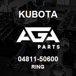 04811-50600 Kubota RING | AGA Parts