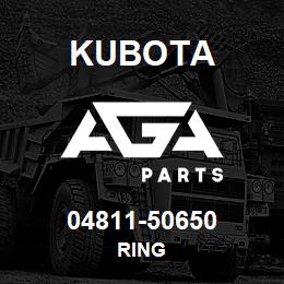 04811-50650 Kubota RING | AGA Parts