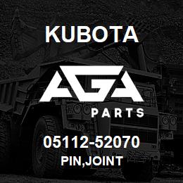 05112-52070 Kubota PIN,JOINT | AGA Parts