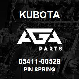 05411-00528 Kubota PIN SPRING | AGA Parts