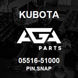 05516-51000 Kubota PIN,SNAP | AGA Parts