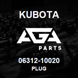 06312-10020 Kubota PLUG | AGA Parts