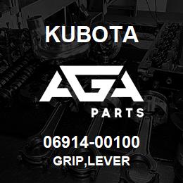06914-00100 Kubota GRIP,LEVER | AGA Parts