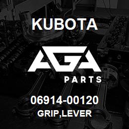 06914-00120 Kubota GRIP,LEVER | AGA Parts