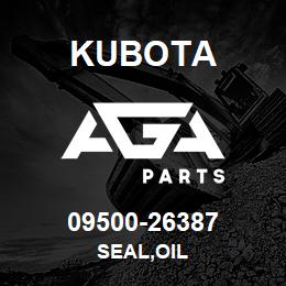 09500-26387 Kubota SEAL,OIL | AGA Parts