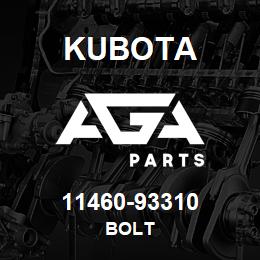 11460-93310 Kubota BOLT | AGA Parts