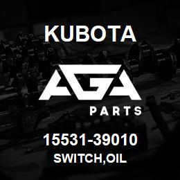 15531-39010 Kubota SWITCH,OIL | AGA Parts