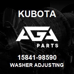 15841-98590 Kubota WASHER ADJUSTING | AGA Parts