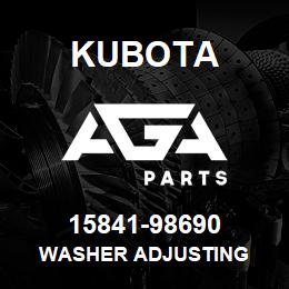 15841-98690 Kubota WASHER ADJUSTING | AGA Parts