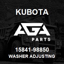 15841-98850 Kubota WASHER ADJUSTING | AGA Parts