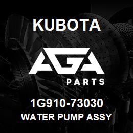 1G910-73030 Kubota WATER PUMP ASSY | AGA Parts