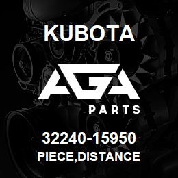 32240-15950 Kubota PIECE,DISTANCE | AGA Parts