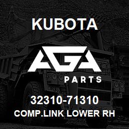 32310-71310 Kubota COMP.LINK LOWER RH | AGA Parts