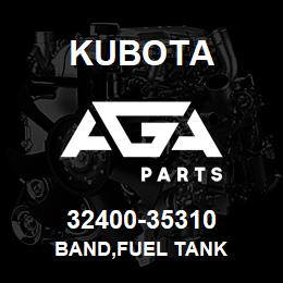 32400-35310 Kubota BAND,FUEL TANK | AGA Parts