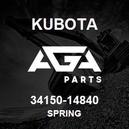 34150-14840 Kubota SPRING | AGA Parts