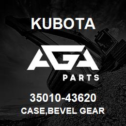 35010-43620 Kubota CASE,BEVEL GEAR | AGA Parts