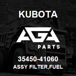 35450-41060 Kubota ASSY FILTER,FUEL | AGA Parts