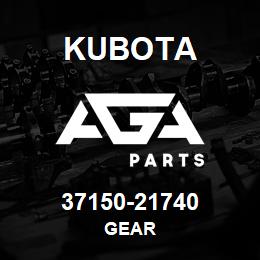 37150-21740 Kubota GEAR | AGA Parts