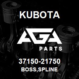37150-21750 Kubota BOSS,SPLINE | AGA Parts