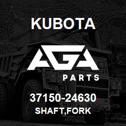 37150-24630 Kubota SHAFT,FORK | AGA Parts