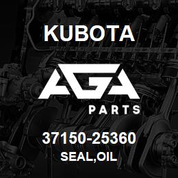 37150-25360 Kubota SEAL,OIL | AGA Parts