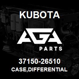 37150-26510 Kubota CASE,DIFFERENTIAL | AGA Parts