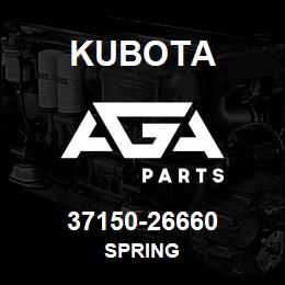 37150-26660 Kubota SPRING | AGA Parts