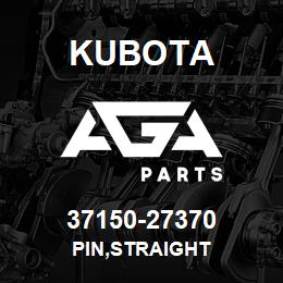 37150-27370 Kubota PIN,STRAIGHT | AGA Parts