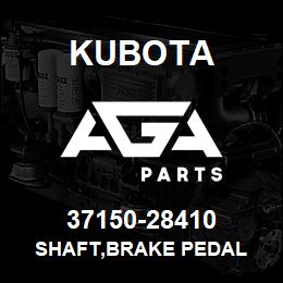 37150-28410 Kubota SHAFT,BRAKE PEDAL | AGA Parts