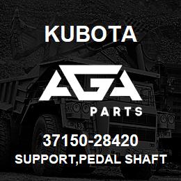 37150-28420 Kubota SUPPORT,PEDAL SHAFT | AGA Parts
