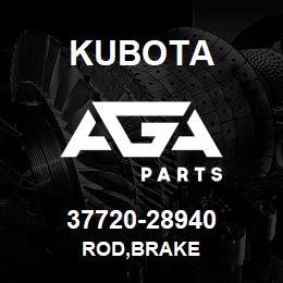 37720-28940 Kubota ROD,BRAKE | AGA Parts