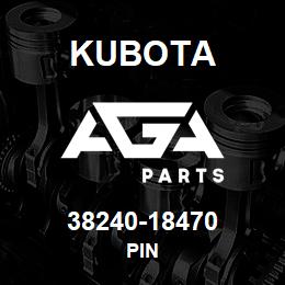 38240-18470 Kubota PIN | AGA Parts