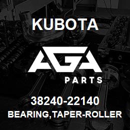 38240-22140 Kubota BEARING,TAPER-ROLLER | AGA Parts