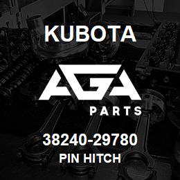 38240-29780 Kubota PIN HITCH | AGA Parts