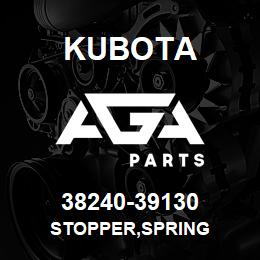 38240-39130 Kubota STOPPER,SPRING | AGA Parts